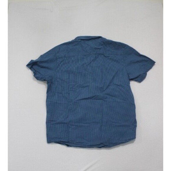 Columbia Men Blue Plaid Casual Button Down Size XL - Picture 3 of 7